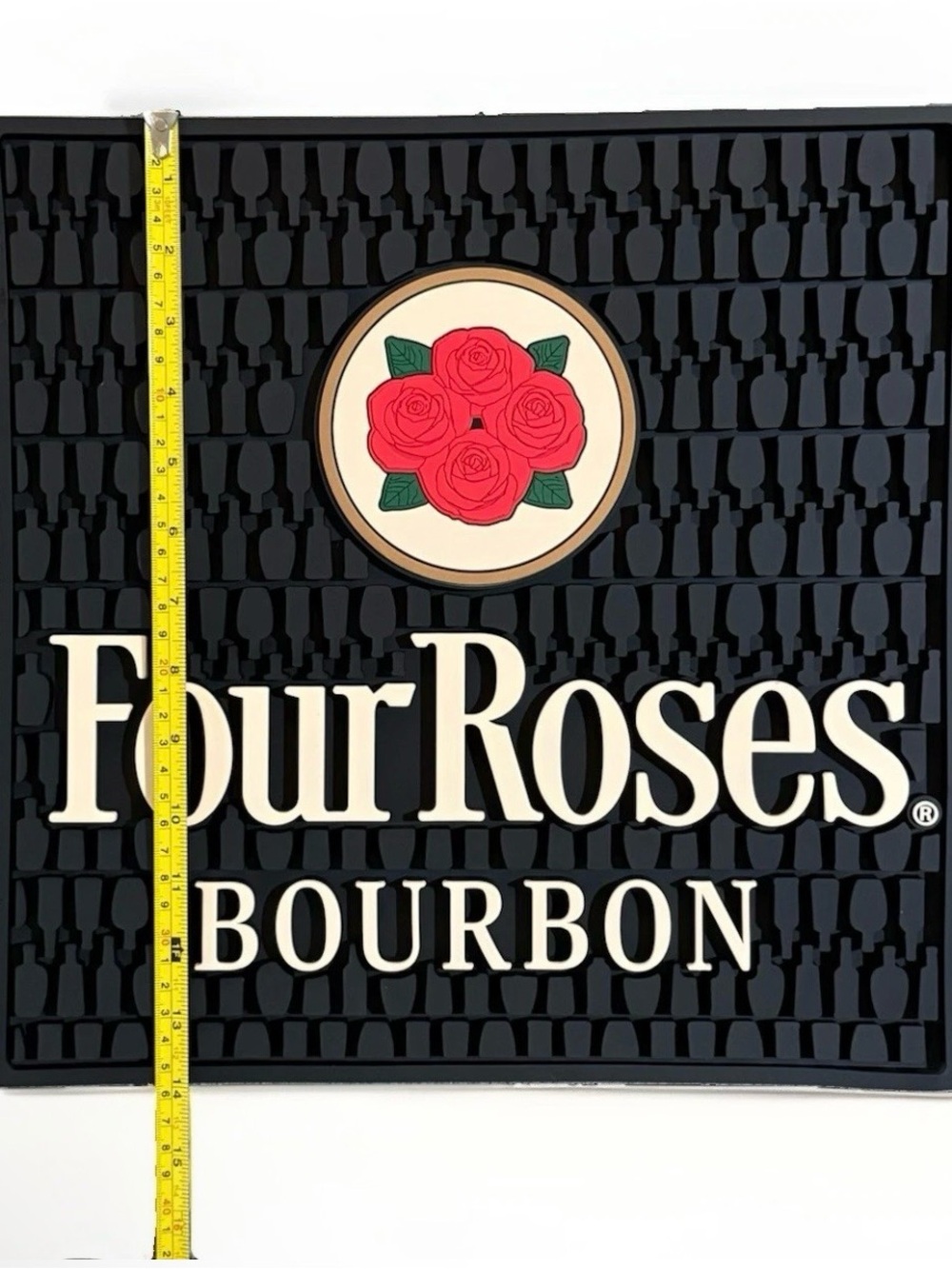 Four Roses Rubber Bar Mat - Picture 2 of 3